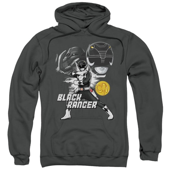 Power Rangers - Black Ranger - Pull-Over Hoodie - X-Large
