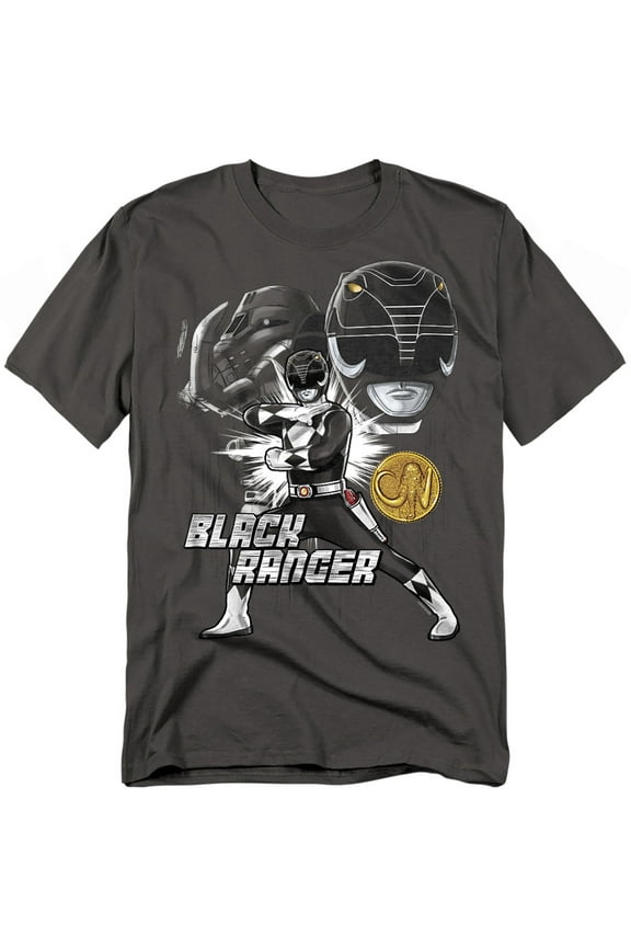 T-Shirt Black Ranger Unisex Graphic Tee For Men & Women Charcoal