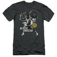 thumbnail image 1 of Power Rangers - Black Ranger - Slim Fit Short Sleeve Shirt - XX-Large, 1 of 2