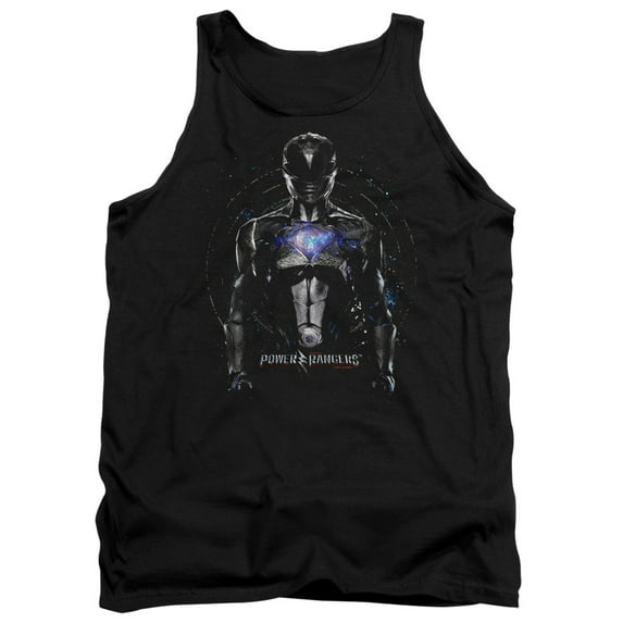 Power Rangers - Black Ranger - Tank Top - Large