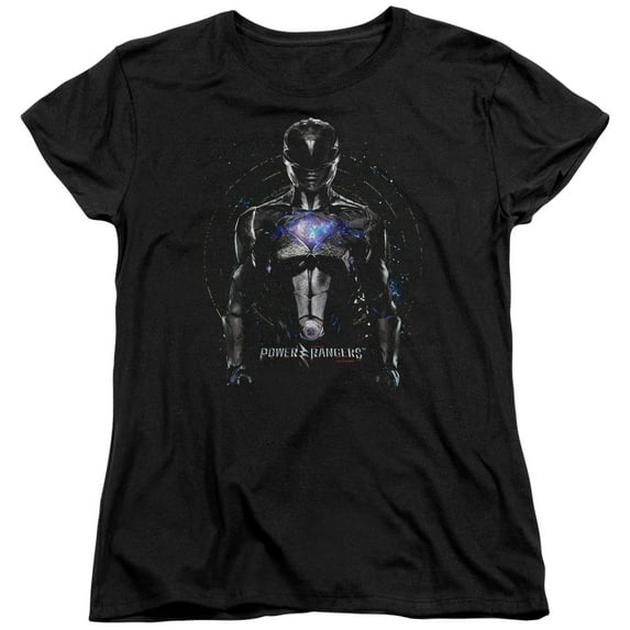 Power Rangers Black Ranger Women's T-Shirt Black