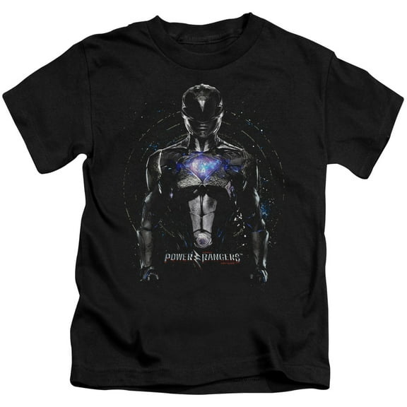 Power Rangers Black Ranger Youth 18/1 T-Shirt Black