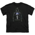thumbnail image 1 of Power Rangers - Black Ranger - Youth Short Sleeve Shirt - Medium, 1 of 2