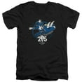 thumbnail image 1 of Power Rangers - Blue 25 - Slim Fit V Neck Shirt - Large, 1 of 2