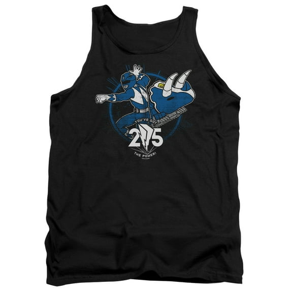 Power Rangers - Blue 25 - Tank Top - Large