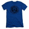 thumbnail image 1 of Power Rangers Blue Ranger Adult 30/1 T-Shirt Royal Blue, 1 of 1