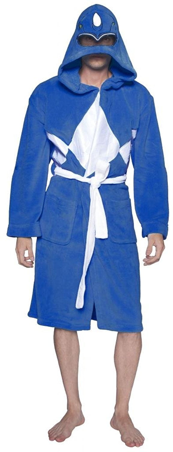 Power Rangers Adult Costume Robe, Blue - Walmart.com