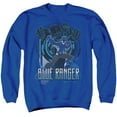thumbnail image 1 of Power Rangers Blue Ranger Adult Crewneck Sweatshirt Royal Blue, 1 of 1