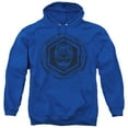 thumbnail image 1 of Power Rangers Blue Ranger Adult Pullover Hoodie Sweatshirt Royal Blue, 1 of 1