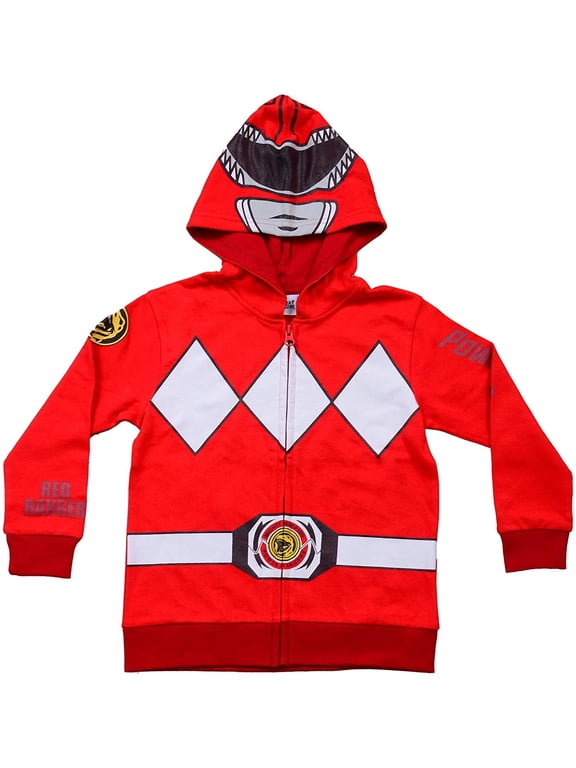 Blue Ranger Boys Single Roleplay Zip Up Hoodie, 4-7