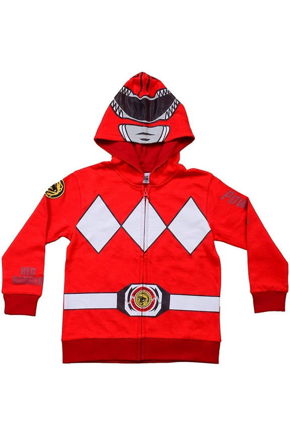 Blue Ranger Boys Single Roleplay Zip Up Hoodie, 4-8