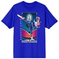 thumbnail image 1 of Power Rangers Blue Ranger Crew Neck Short Sleeve Royal Blue Men's T-shirt-Small, 1 of 2