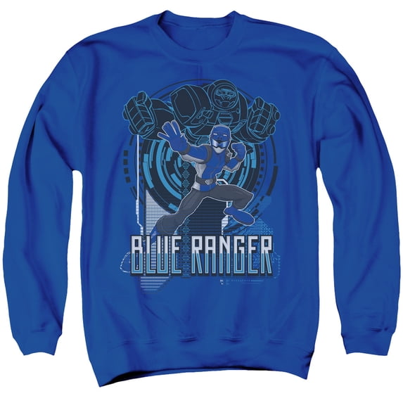 Power Rangers - Blue Ranger - Crewneck Sweatshirt - Large