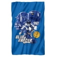 thumbnail image 1 of Power Rangers Blue Ranger Fleece Blanket 36' x 58', 1 of 3