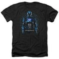 thumbnail image 1 of Power Rangers - Blue Ranger - Heather Short Sleeve Shirt - Small, 1 of 2