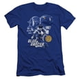 thumbnail image 1 of Power Rangers Blue Ranger Premium Adult 30/1 T-Shirt Royal Blue, 1 of 1