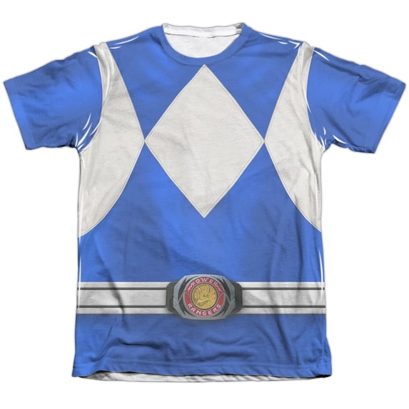 Power Rangers - Blue Ranger - Short Sleeve Shirt - Large