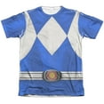 thumbnail image 1 of Power Rangers - Blue Ranger - Short Sleeve Shirt - Medium, 1 of 2