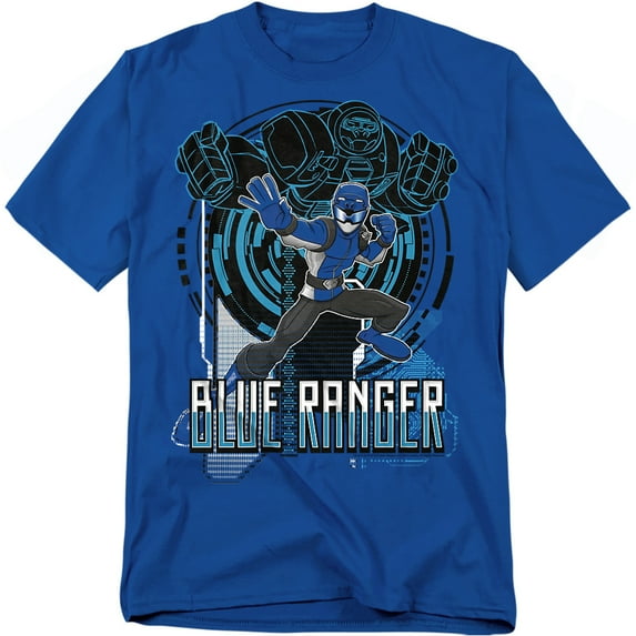 Power Rangers T-Shirt Blue Ranger Unisex Graphic Tee For Men & Women