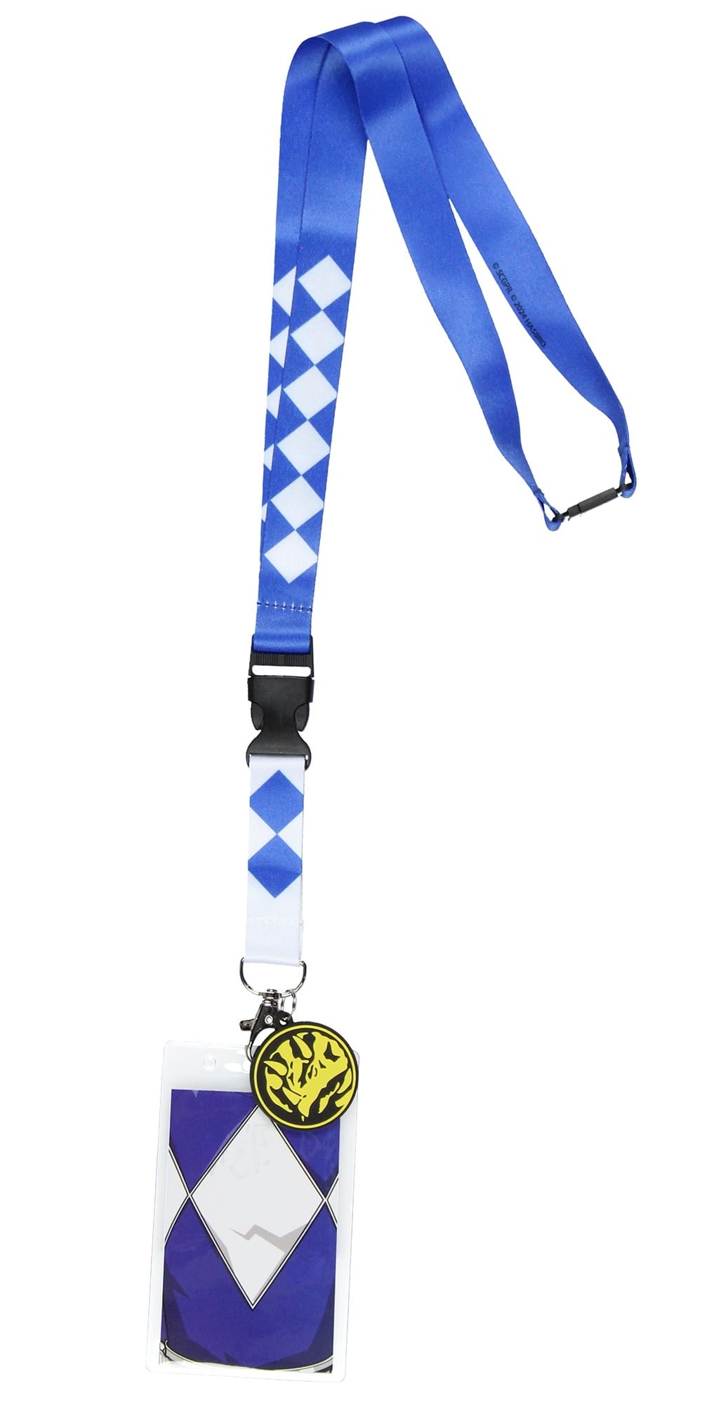 Power Rangers Blue Ranger Triceratops ID Lanyard Badge Holder w ...