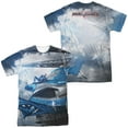 thumbnail image 1 of Power Rangers Blue Zord Poster Unisex Adult Sublimated Costume T Shirt (Front/Back), X-Large, 1 of 2