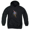 thumbnail image 1 of Power Rangers - Bolt Sigil - Youth Hooded Sweatshirt - X-Large, 1 of 2