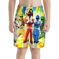 thumbnail image 1 of Power Rangers Boy's Swim Trunks Quick Dry Board Shorts Kids Beach Swim Shorts Bathing Suits Swimsuit, 1 of 7