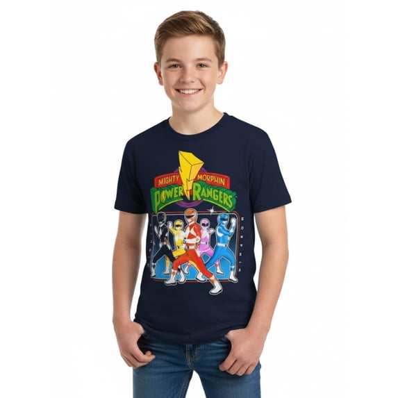 Power Rangers, Boys' & Big Boys' Graphic Short-Sleeve T-Shirt, Sizes 4-18