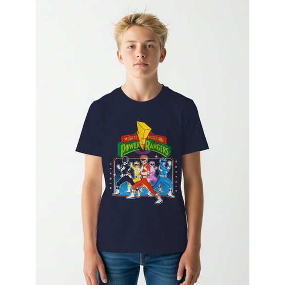 Power Rangers, Boys' & Big Boys' Graphic Short-Sleeve T-Shirt, Sizes 4-18