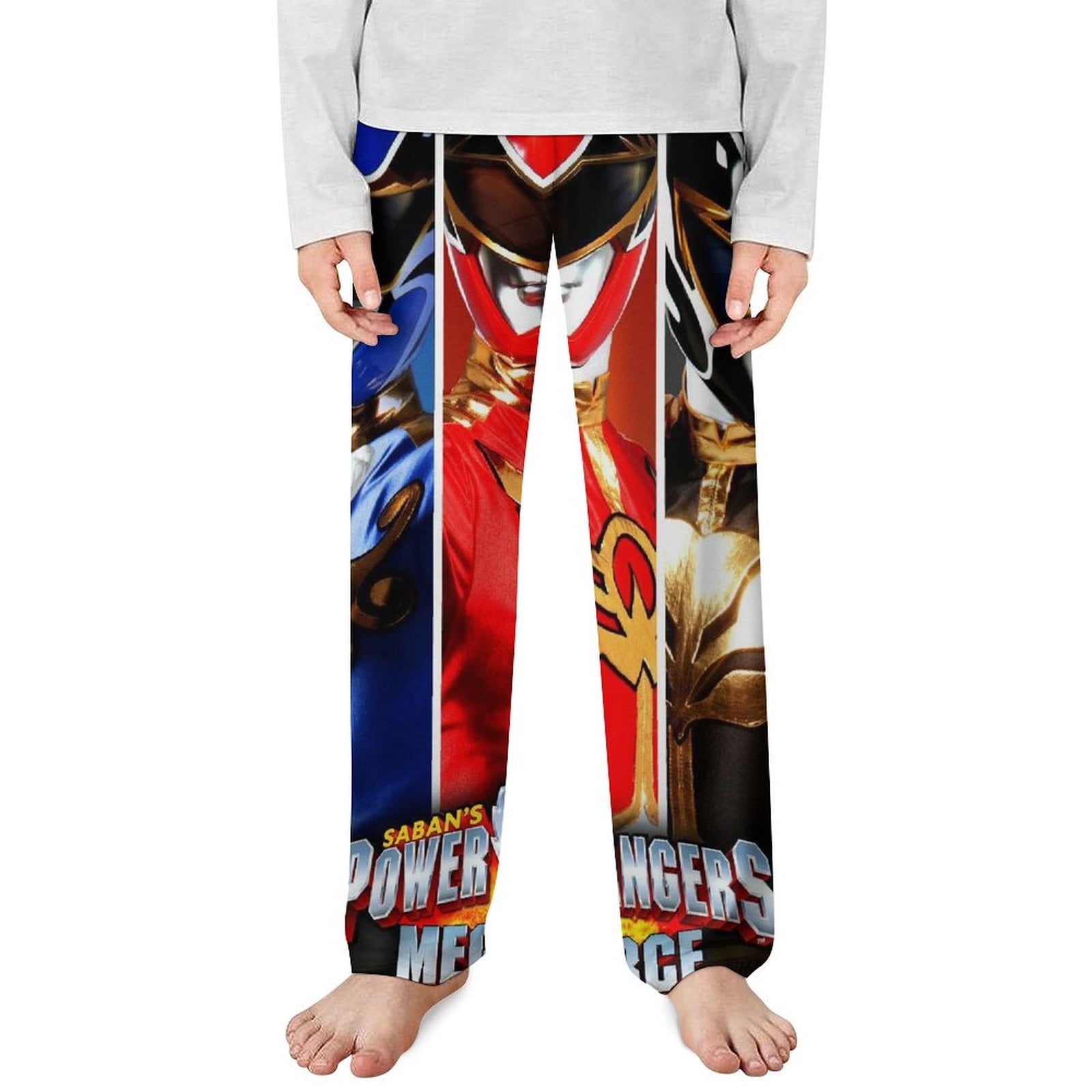 Power Ranger Pants Power Rangers Boys Pajama Pants Long Sleep Pants Soft Elastic Waist PJ ...