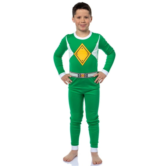 Power Rangers Boys' Classic Character Costume Sleep Pajama Set