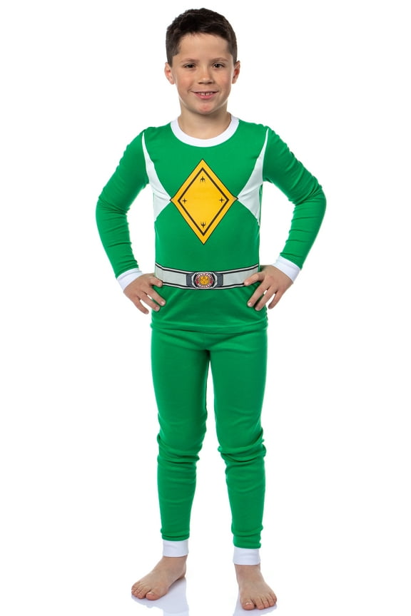 Power Rangers Boys' Classic Character Costume Sleep Pajama Set
