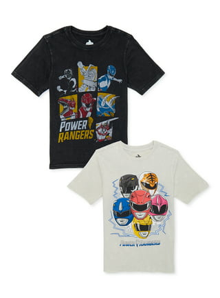 Power Rangers Birthday Family Matching Party Shirts