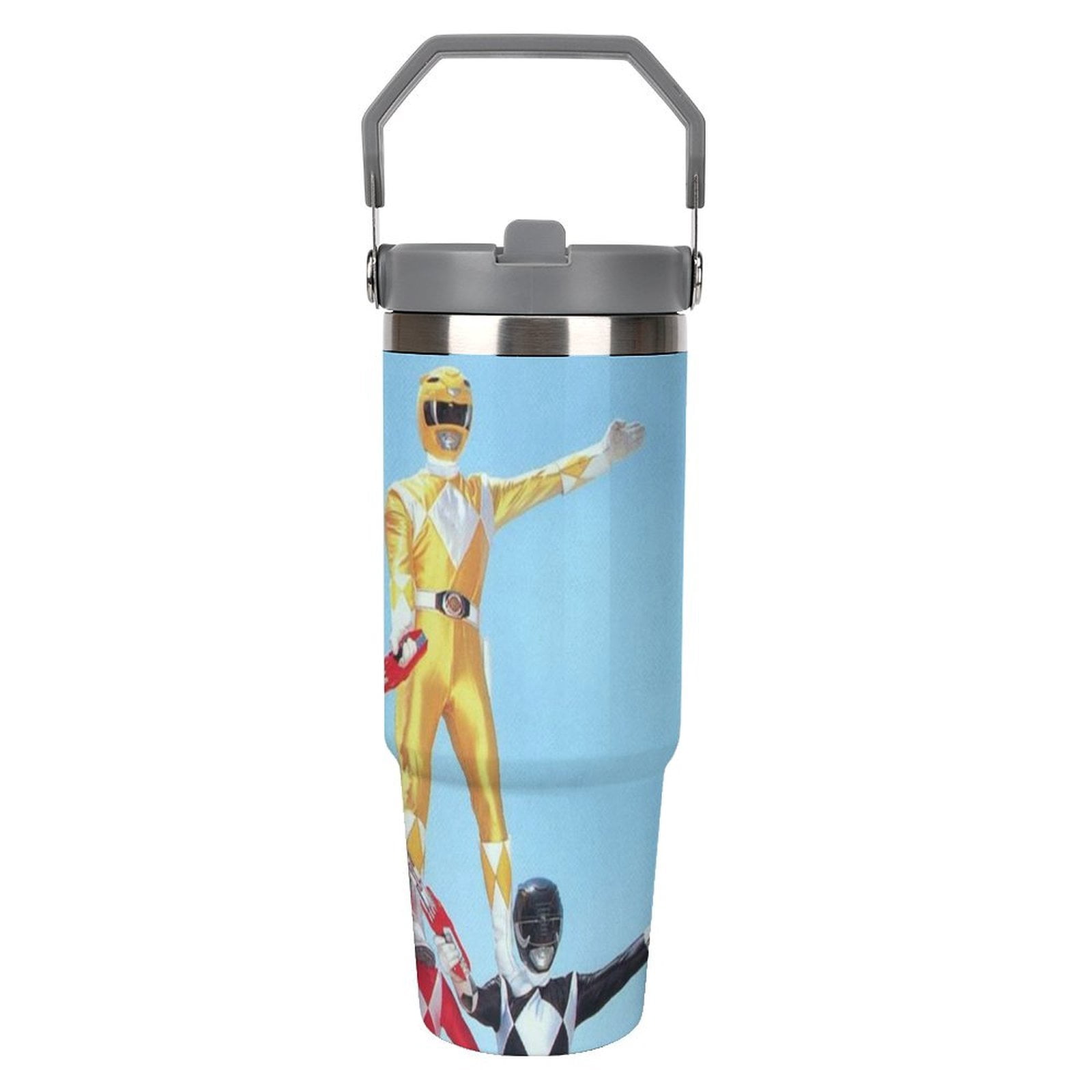 Power Rangers Car Cup 30oz Vacuum Insulated Stainless Steel Travel ...