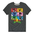 thumbnail image 1 of Power Rangers - Character Blocks - Boy's Short Sleeve Tee, 1 of 4