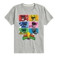 thumbnail image 1 of Power Rangers - Character Blocks - Boy's Short Sleeve Tee, 1 of 4