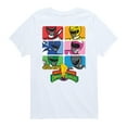 thumbnail image 1 of Power Rangers - Character Blocks - Boy's Short Sleeve Tee, 1 of 4
