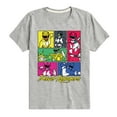thumbnail image 1 of Power Rangers - Character Grid- Boy's Short Sleeve Tee, 1 of 4