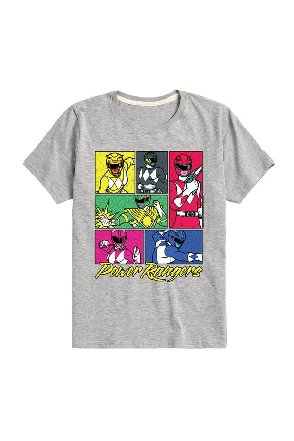 - Character Grid- Boy's Short Sleeve Tee