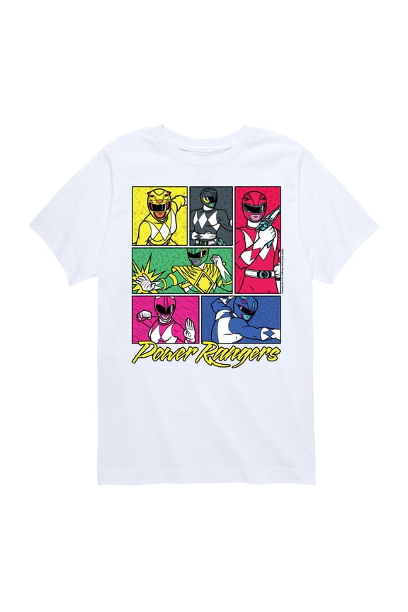 - Character Grid- Boy's Short Sleeve Tee