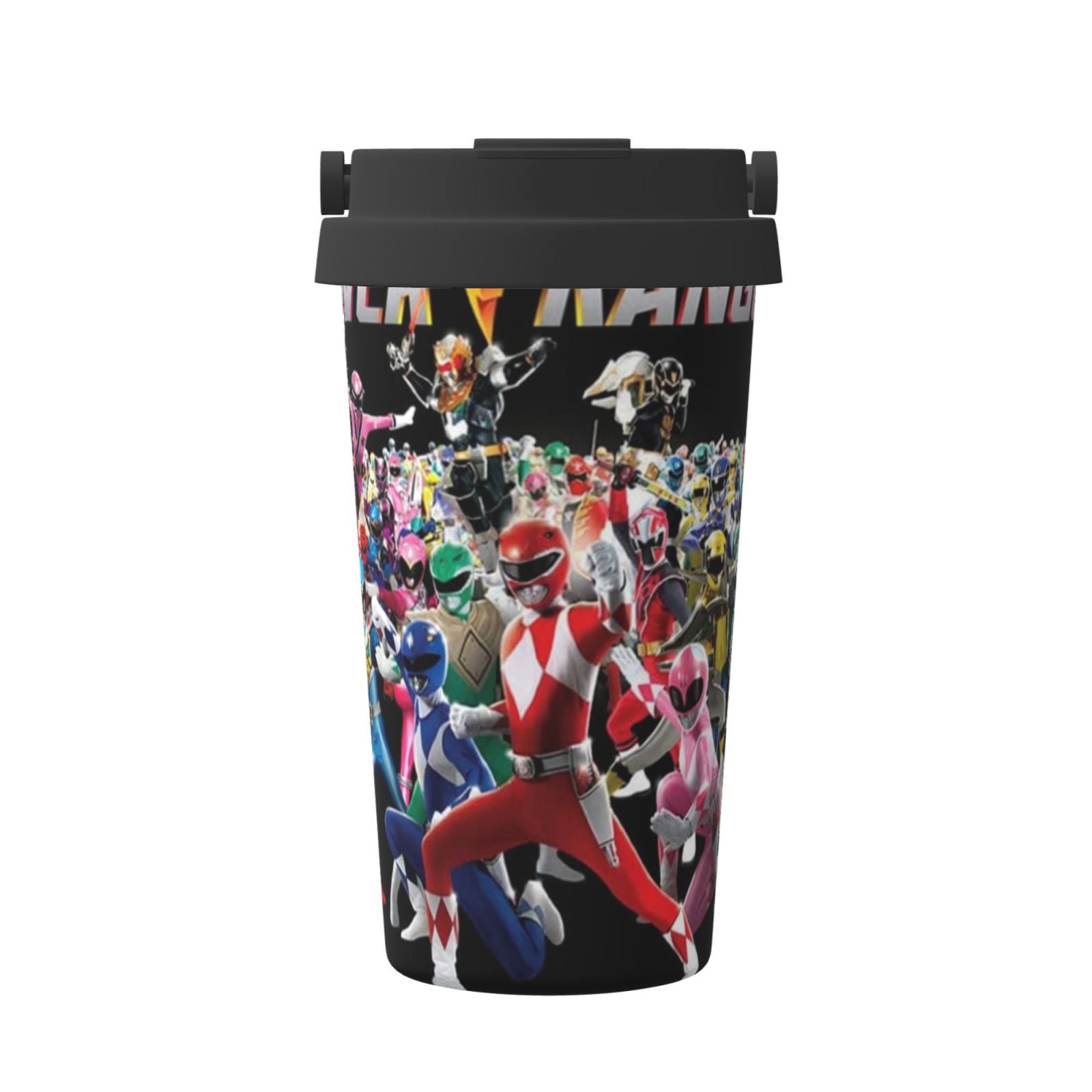 Power Rangers Characters Insulated Coffee Mug Portable Thermos Cup ...