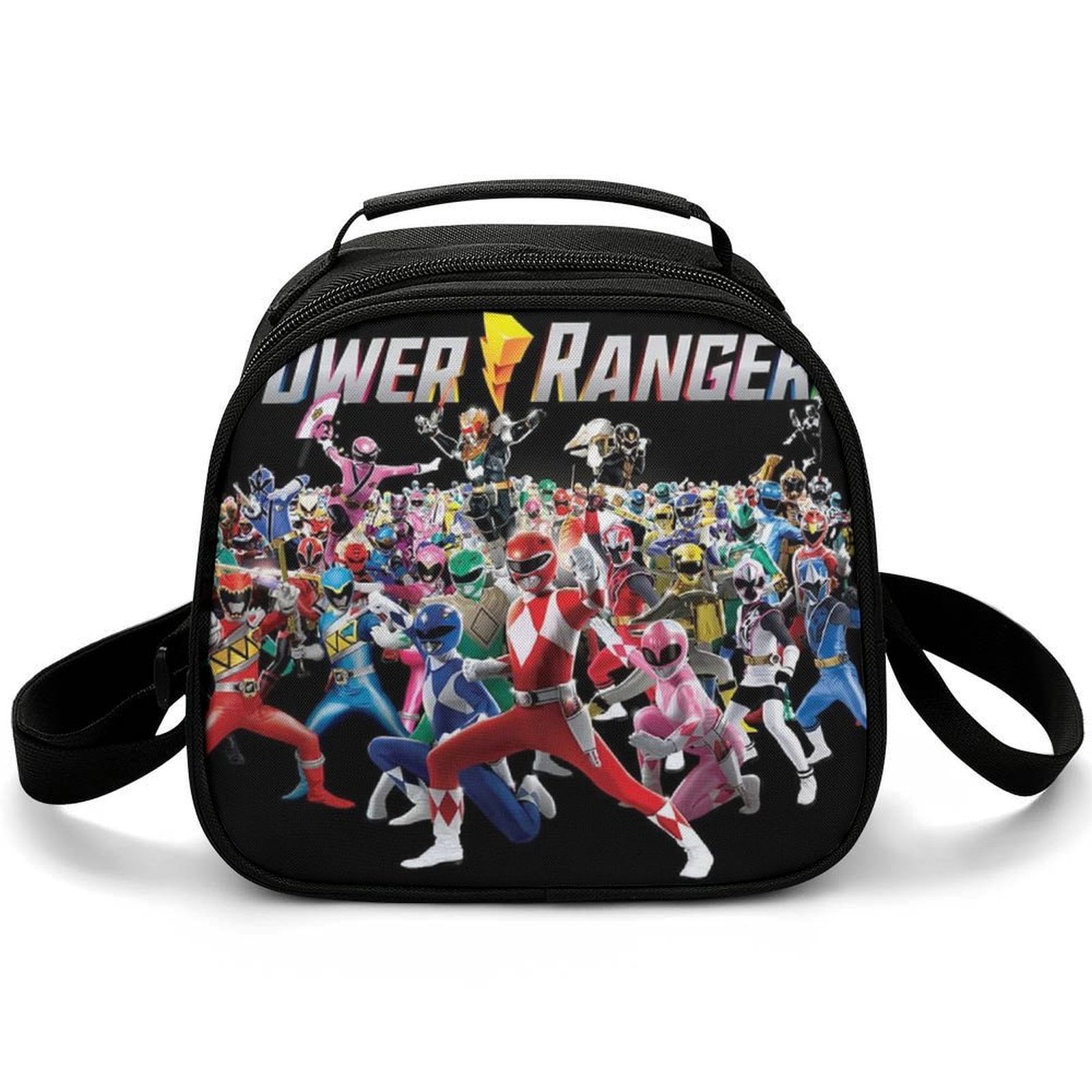 Power Rangers Characters Insulated Lunch Bag Portable Lunch Box ...