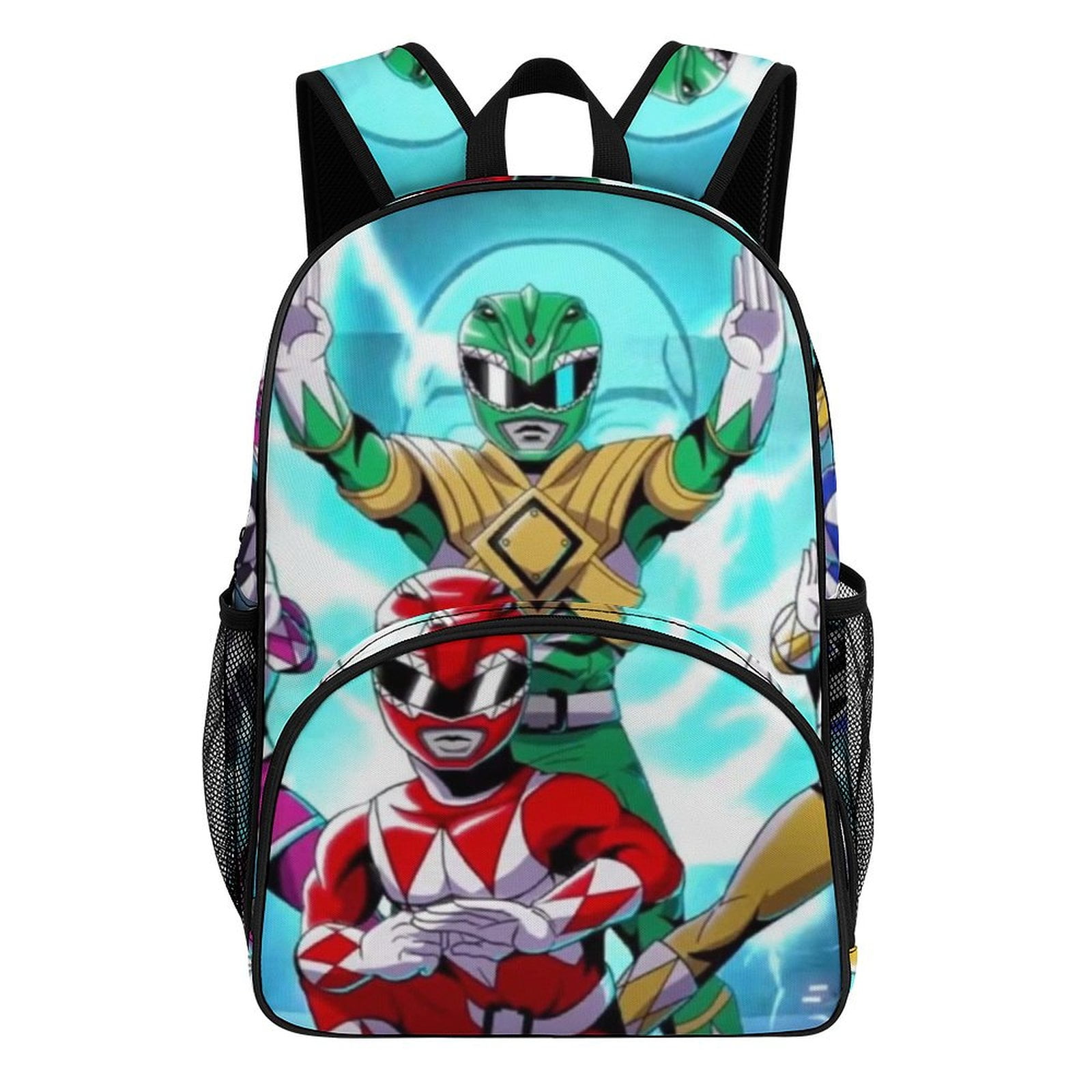 Power Rangers Characters Laptop Backpack Daypack Student Schoolbag ...