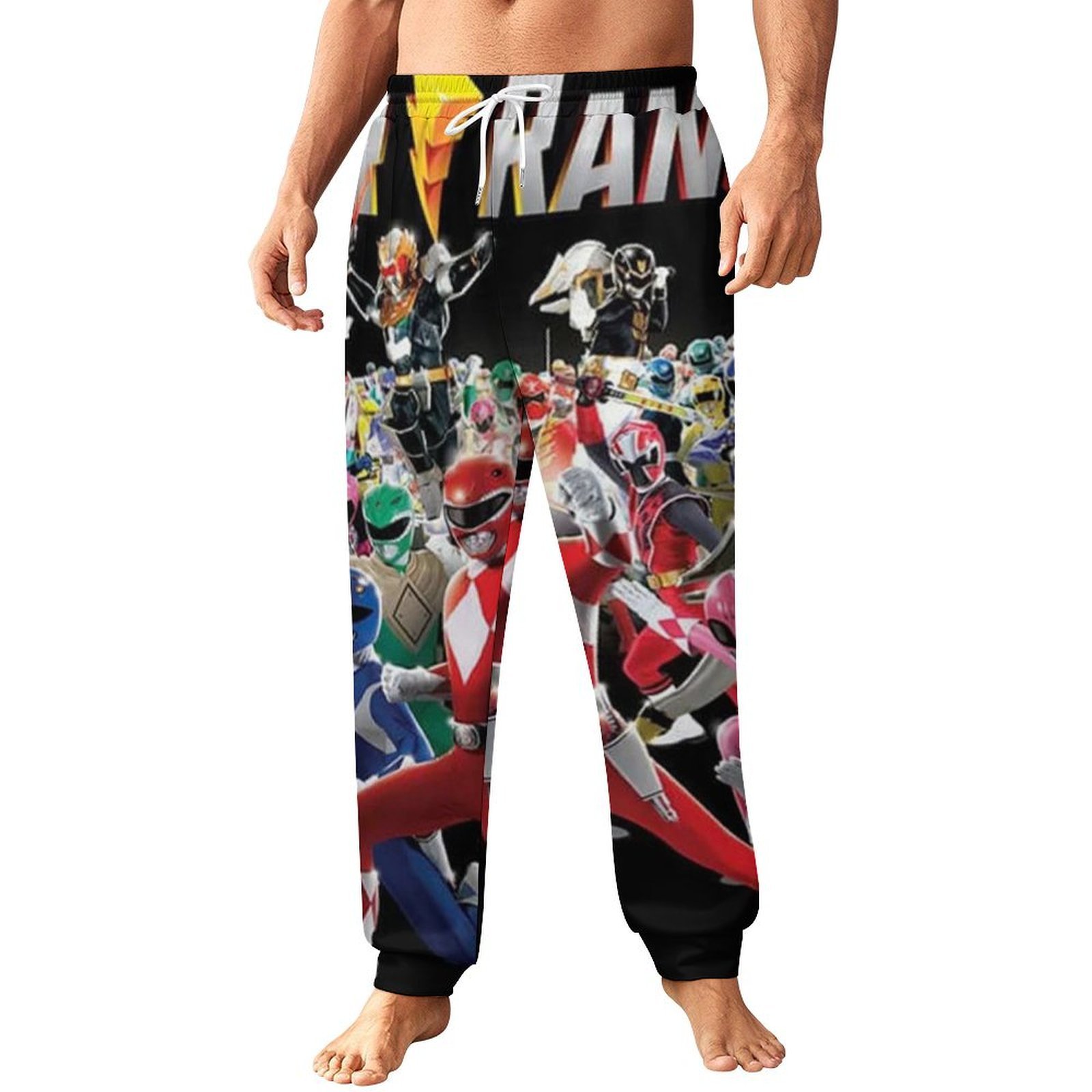 Power Ranger Pants Power Rangers Characters Men's Sweatpants Trousers 3D Printed Joggers ...