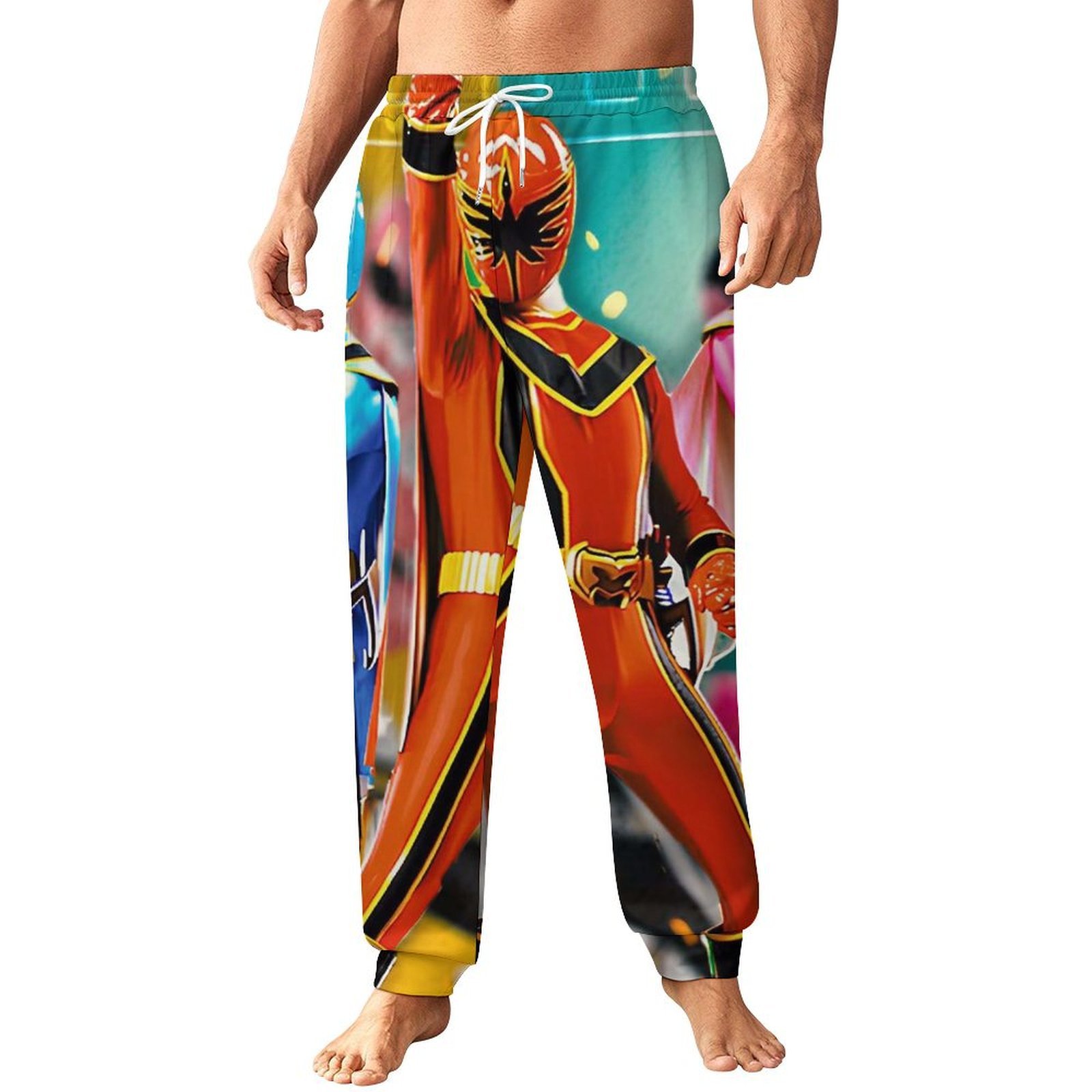 Power Ranger Pants Power Rangers Characters Men's Sweatpants Trousers 3D Printed Joggers ...