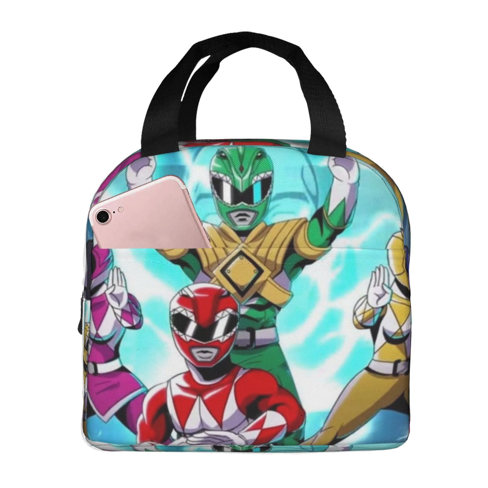 Power Rangers Characters Portable Lunch Bag Reusable Lunch Box ...