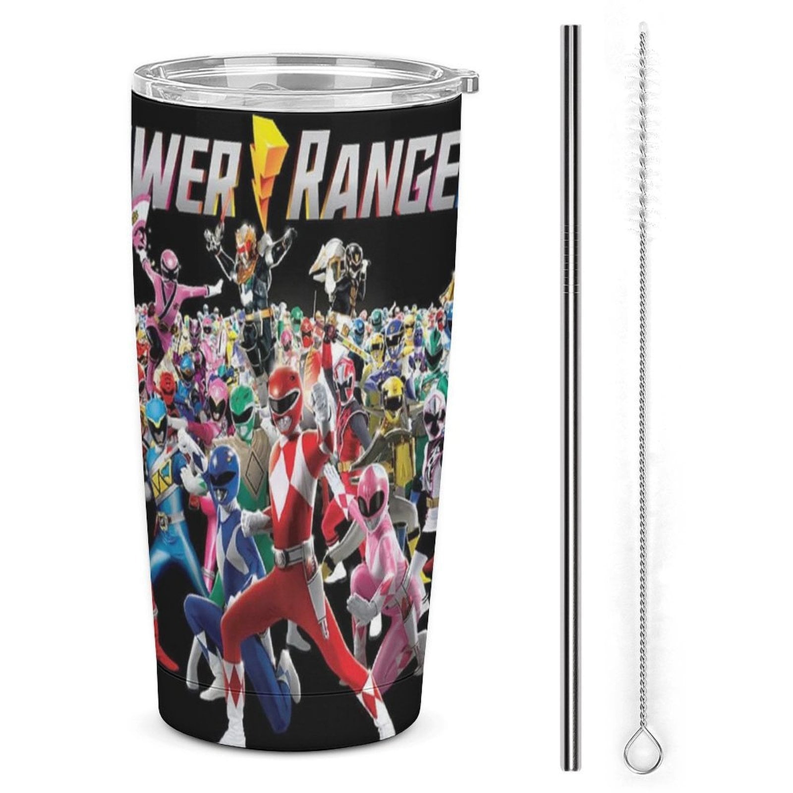 Power Rangers Characters Stainless Steel Car Cup Daily Thermal Vacuum ...