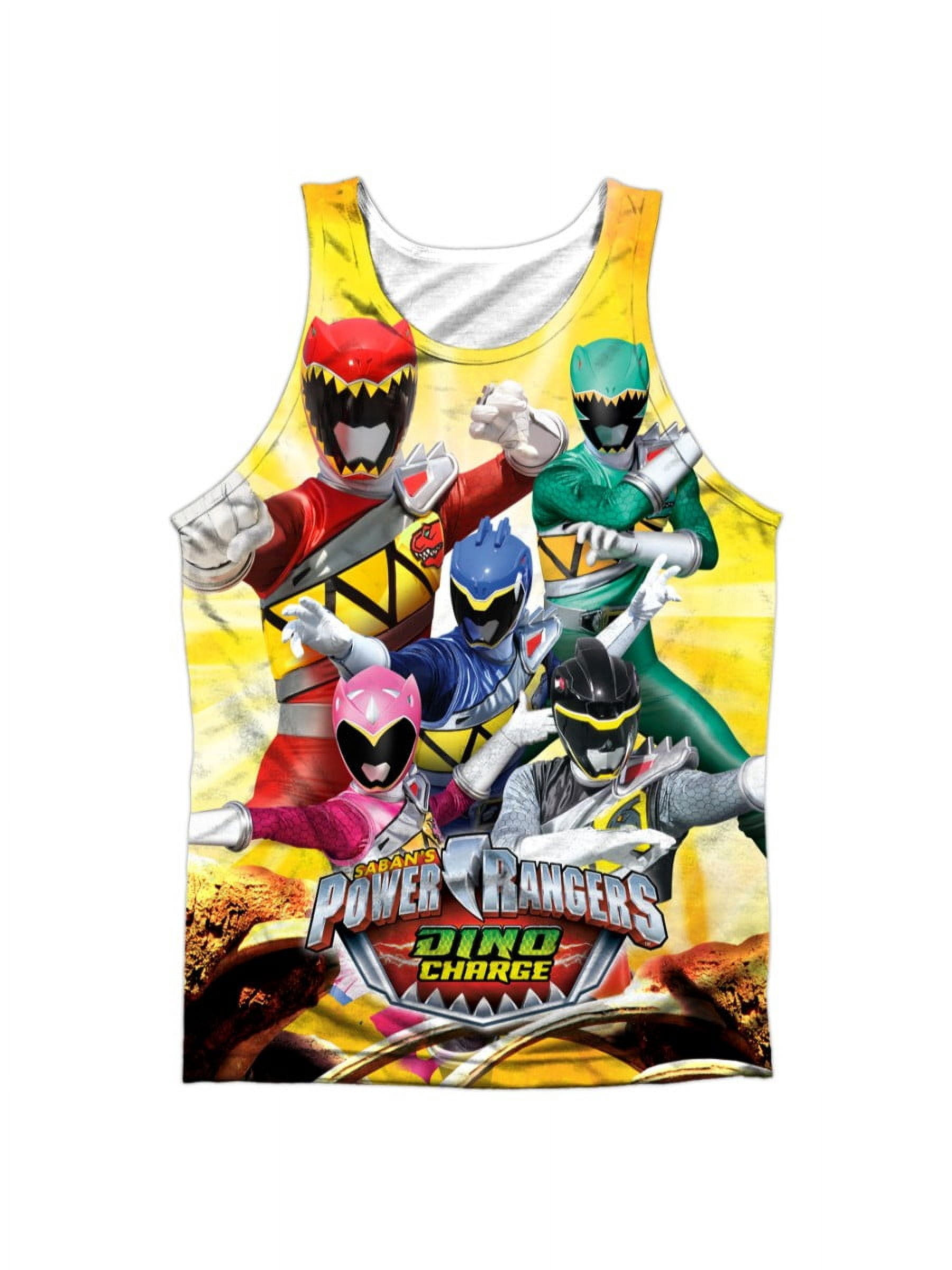 Power Rangers Charged For Battle Allover Print Officially Licensed ...