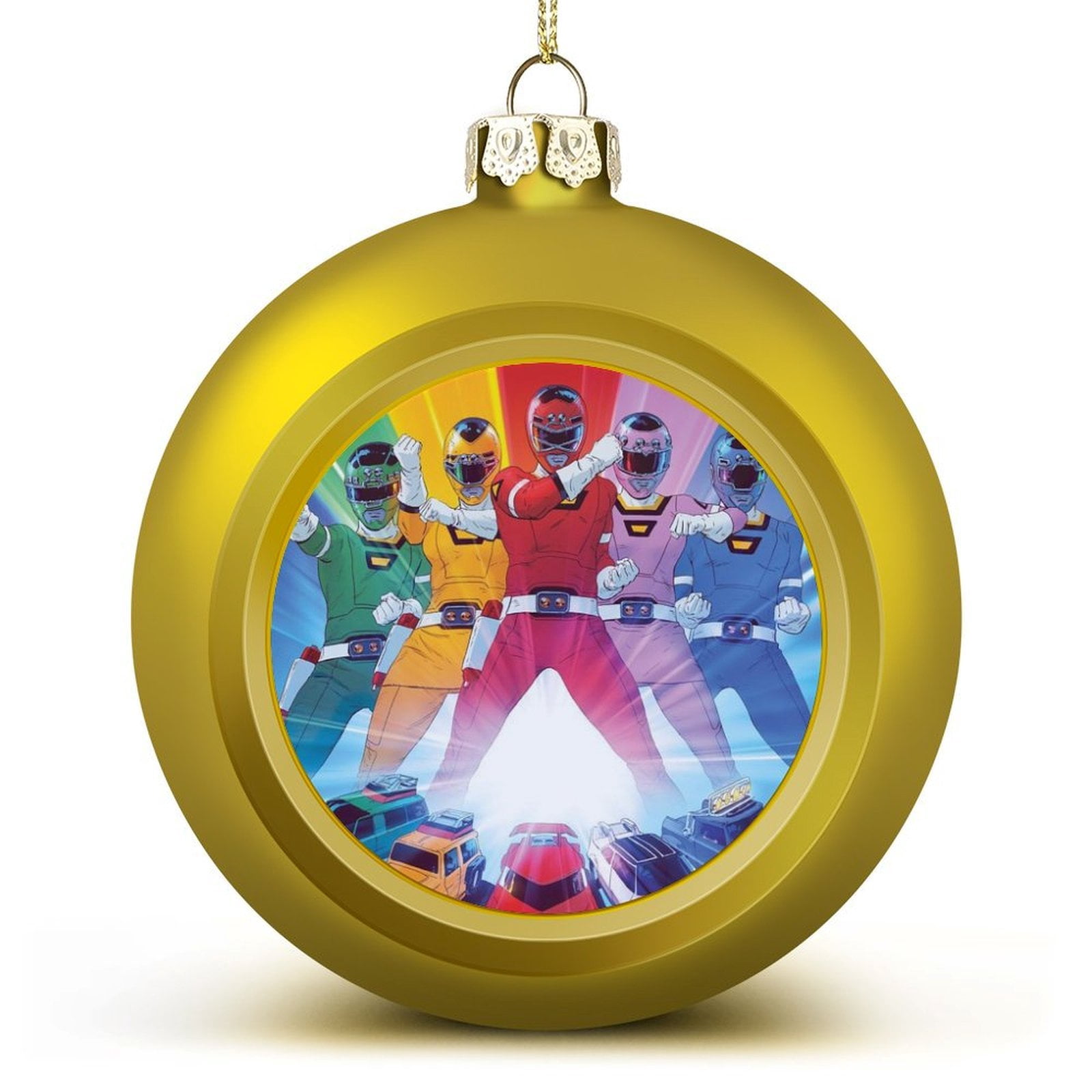 Power Rangers Tree Power Rangers Christmas Balls Decorative Matte Xmas Ornaments Christmas ...