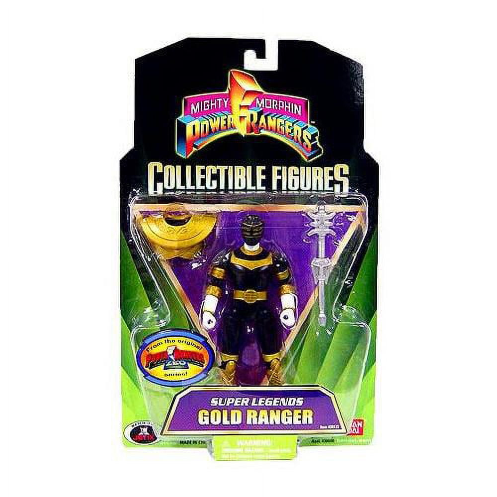Power Rangers Collectible Figures Super Legends Gold Ranger Action